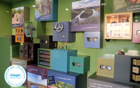 Promotionanhänger für das „UNESCO-Biosphärenreservat Rhön“ ist für Messen, Roadshows und Präsentationen einsetzbar.