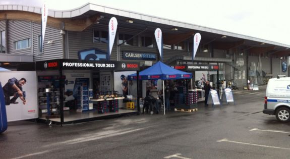 Der Promotionanhänger von "Eventsupport Norwegen" ist für Messen, Roadshows und Kundenpräsentationen einsetzbar.