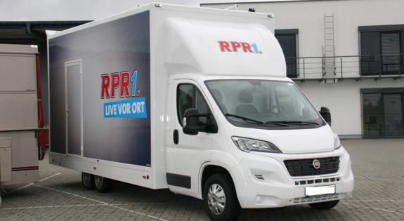 Auch RPR1. setzt auf hochwertige Qualitätsfahrzeuge von Klagie Fahrzeugbau.