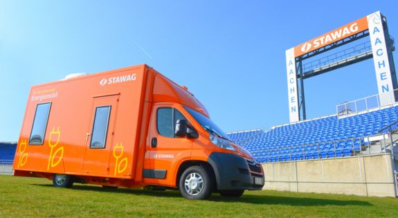 Auch die Stawag setzt auf hochwertige Qualitätsfahrzeuge von Klagie Fahrzeugbau.